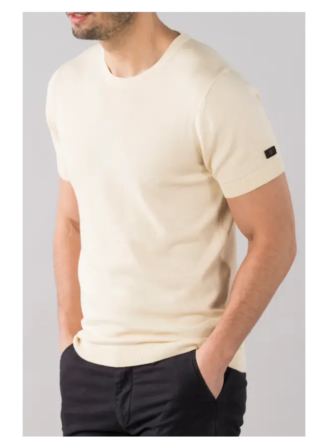 Presly & Sun T-shirt SEM Knitt - Beige