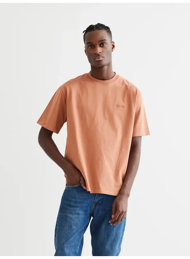 T-shirt Oversized 2100-430 Base Tee - Red Clay