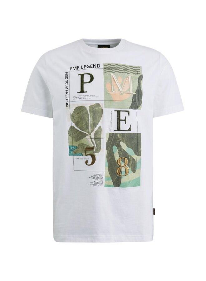 T-shirt PME Legend PTSS2404563 - 7003 Bright White