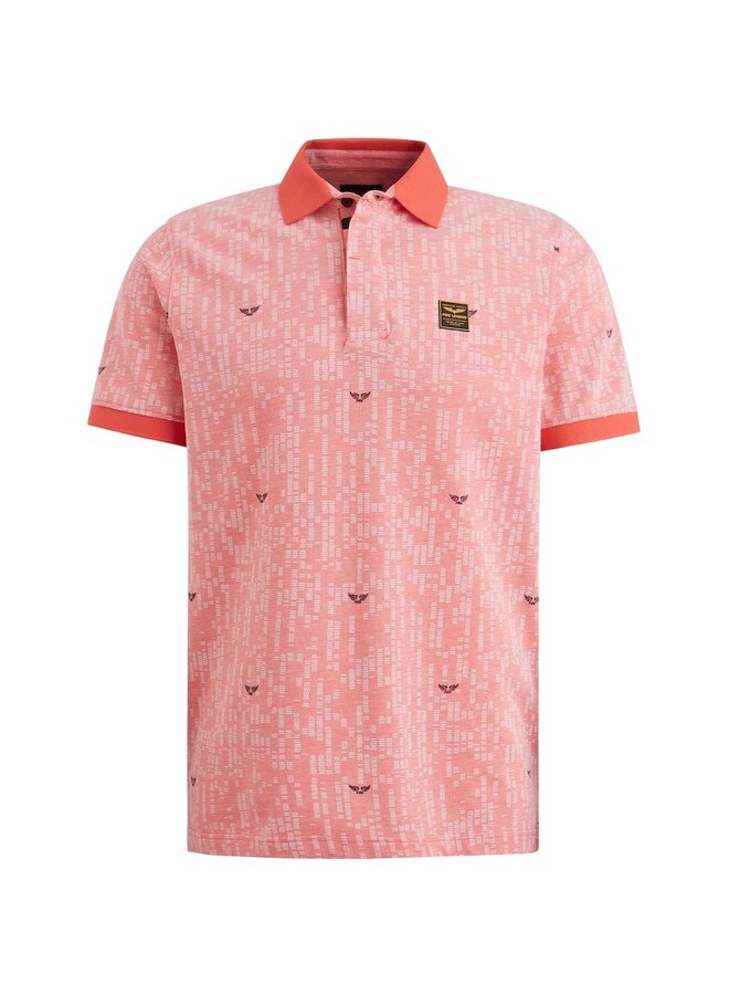 PME Legend Polo PPSS2404851 - 3062 Hot Coral
