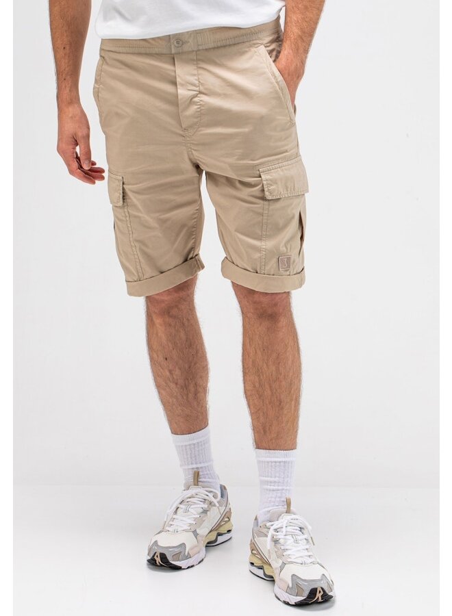 Butcher of Blue Korte Broek Tristan Cargo Short M2411039 - 632 Stone Beige