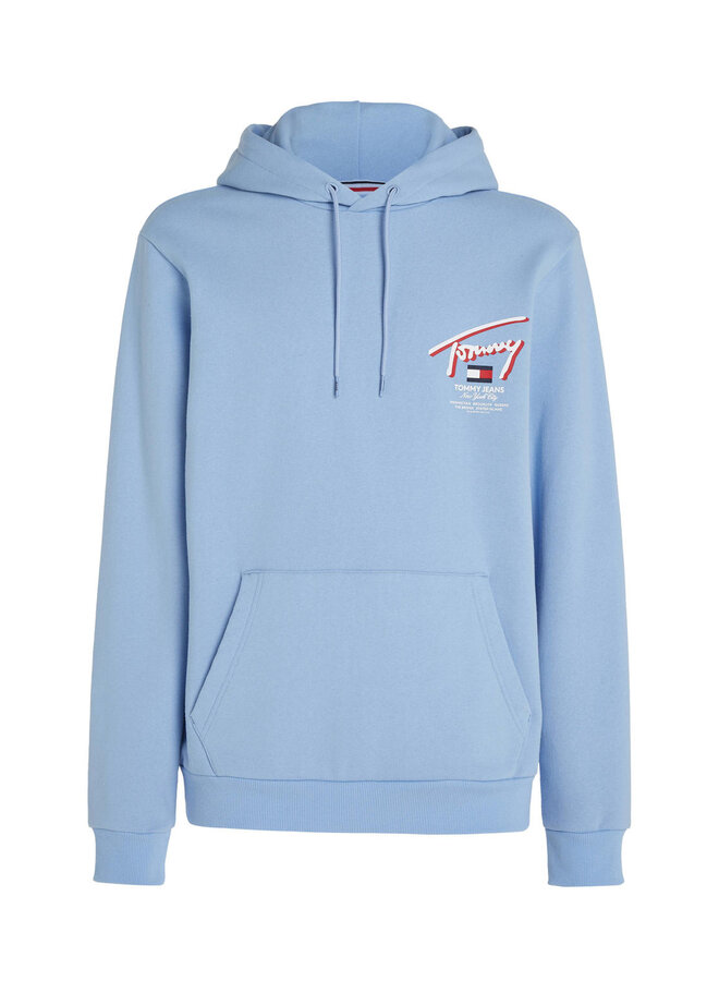 Tommy Hilfiger Hoodie DM0DM18647 - C3S Moderate Blue