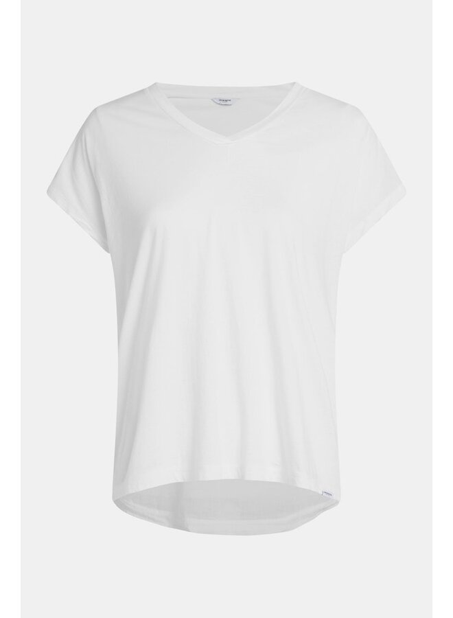 T-Shirt S24F1437 - White/Skyway
