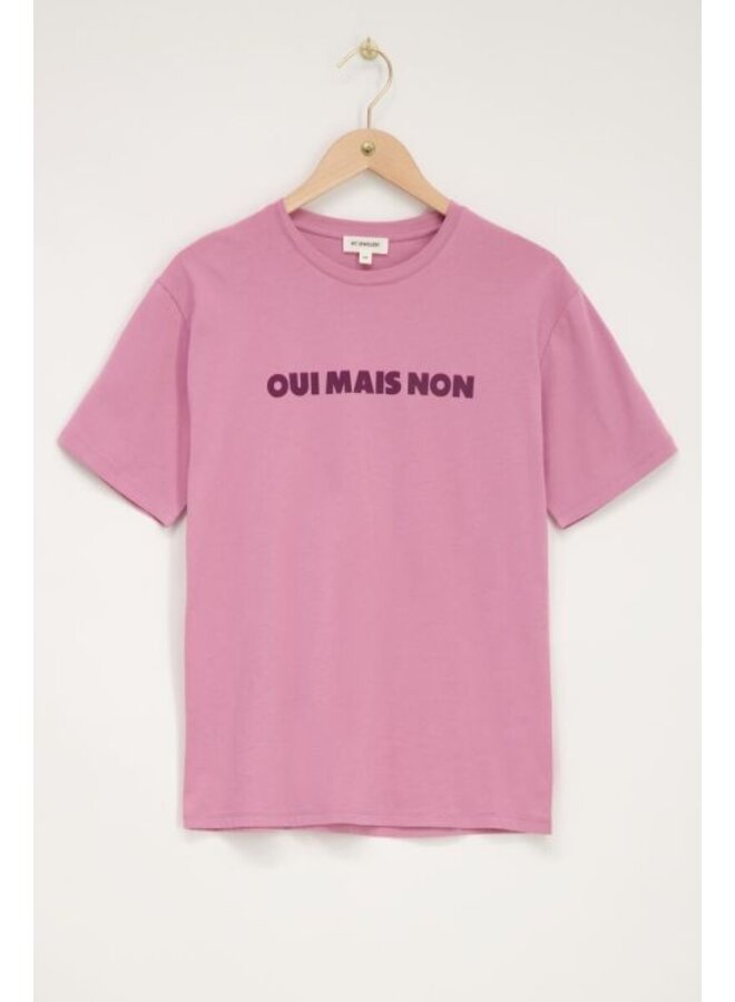 My Jewellery T-Shirt Oui Mas Non MJ10743-0800 - Roze