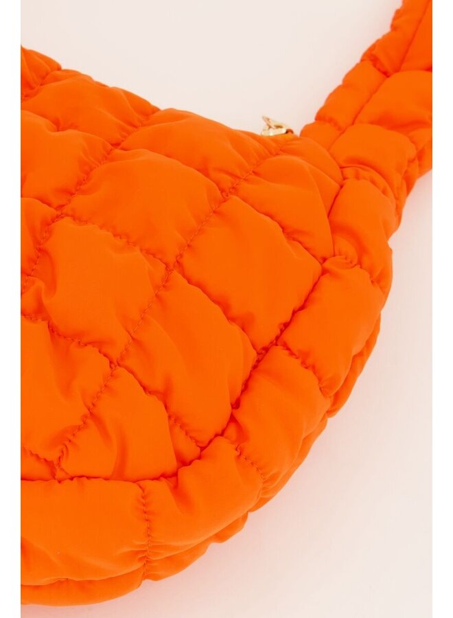 My Jewellery Schoudertas Puffer MJ100250300 - Oranje