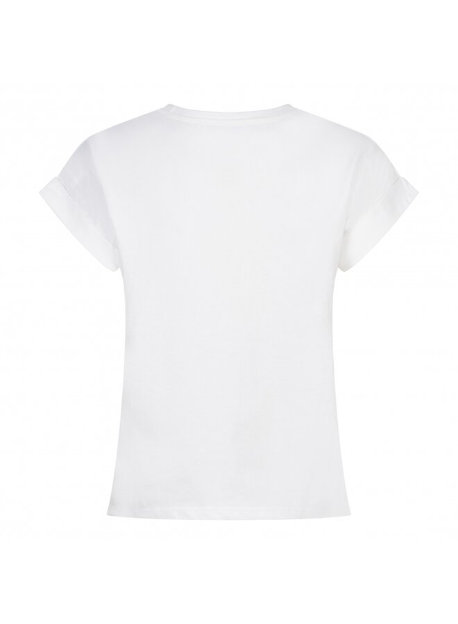 Lofty Manner T-Shirt Maren PD09 - 100 White