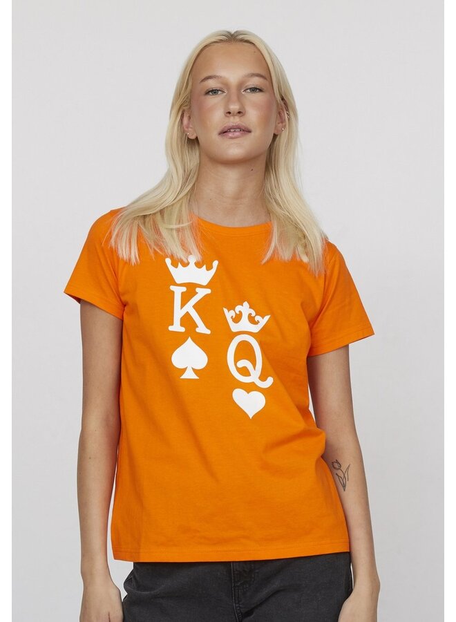 Sisters Point T-Shirt 17306 HITA-SS1 - 800 Orange/White