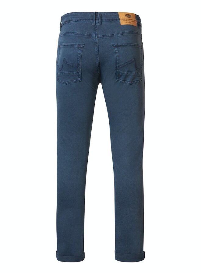 Petrol Jeans Seaham Coloured - Denim Slim Fit - Blauw