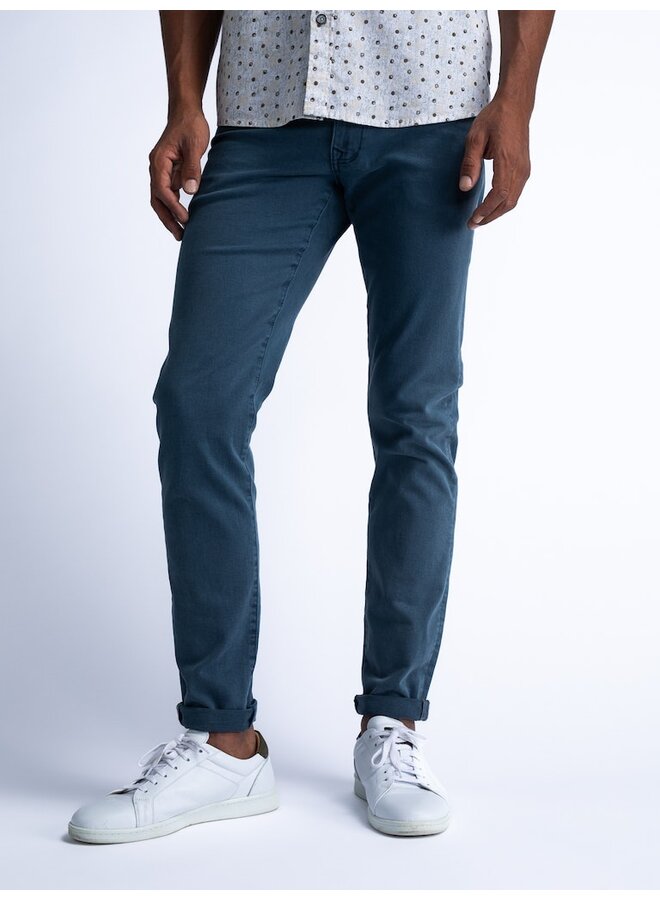 Petrol Jeans Seaham Coloured - Denim Slim Fit - Blauw
