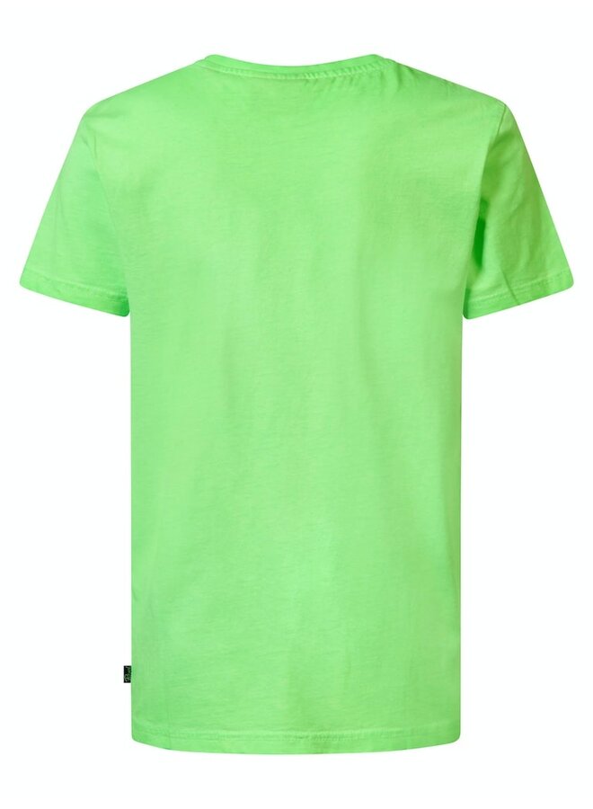 Petrol T-shirt Men T-Shirt SS - Groen