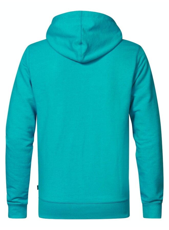 Petrol Trui Men Sweater Hooded - Blauw