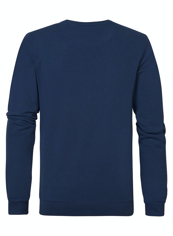 Petrol Sweater Comfortabele Sweater Cabana - Blauw