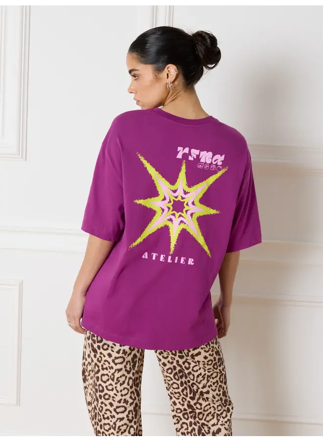 Refined Department T-Shirt Maggy R2405711555 - 801 Purple