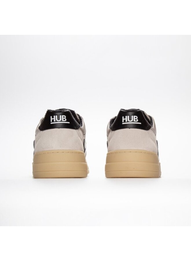 Hub Sneaker Court M5901S47-S10 - 520 Bone/Off White/Black/Milky Gum