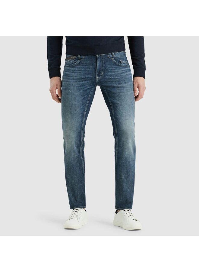 Jeans Relaxed Fit COMMANDER PTR180-DMB - Mid Blue