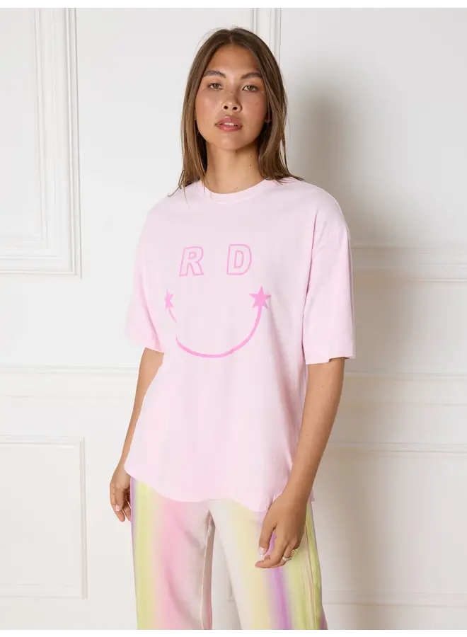 Refined Department T-Shirt Bruna R2407713459 - 300 - Soft Pink