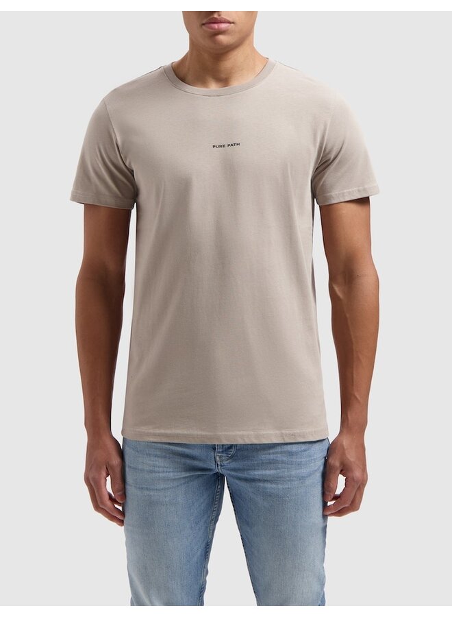 Pure Path T-shirt 10111 - 53 Taupe