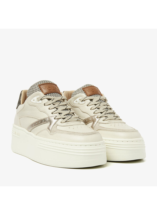 Via Vai Sneaker Isa Brooklyn 62147 - 01-002 Vitello Mushroom