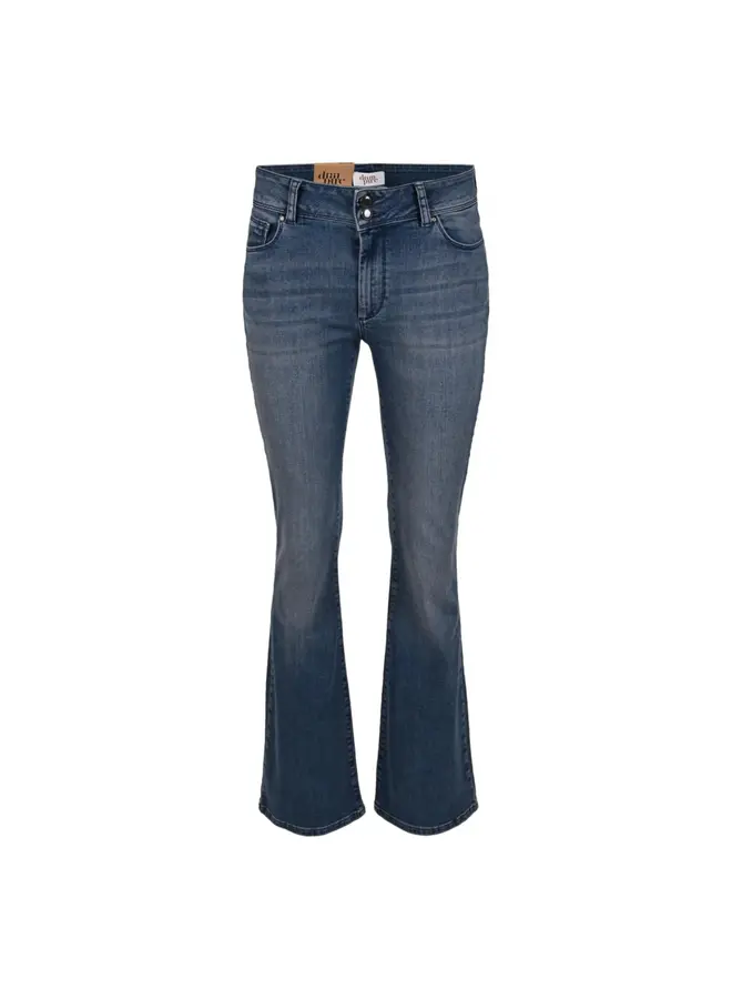 Flared Jeans DFA24.40051 Flynn Flap L32 - Dirty Blue