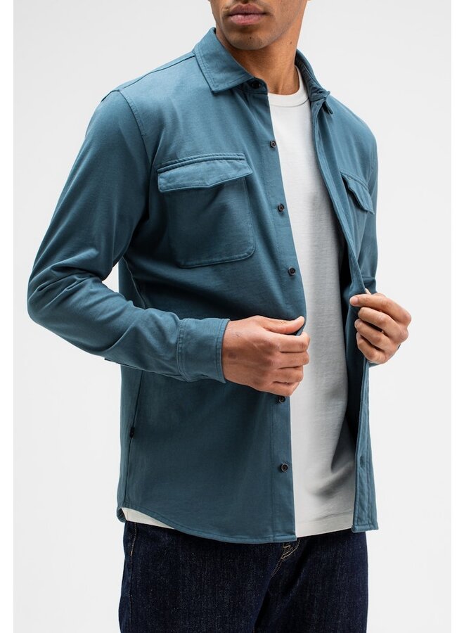 Butcher of Blue Overshirt M2324032 - 835 Grey Blue