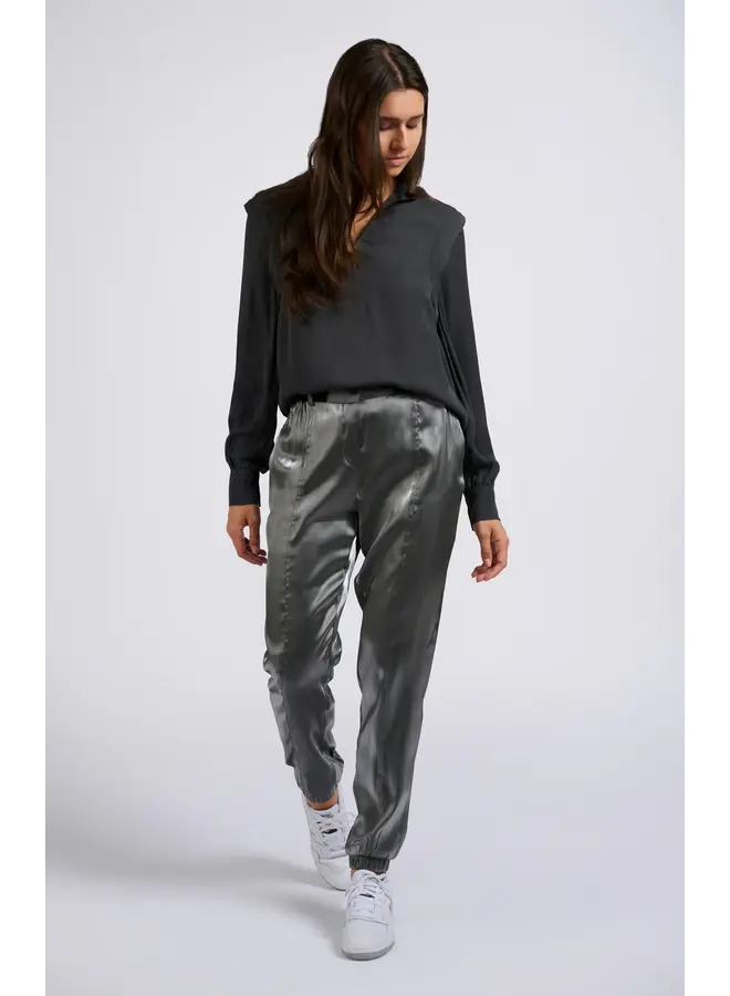 Zilveren Metallic Broek 01-301144-408 - 99950