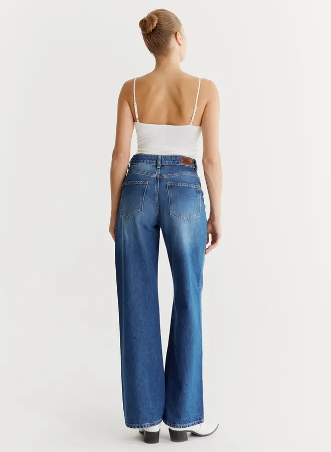 Cup of Joe Broek Maria Wide Leg - Astra Blue