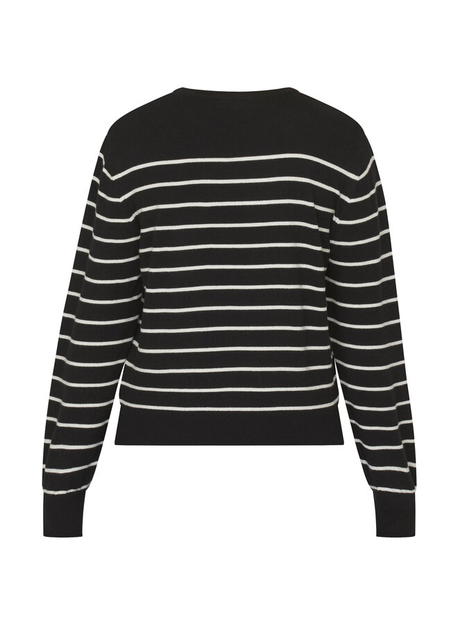 Sisters Point Longsleeve MALDI 17974 - 010 Black/Cream