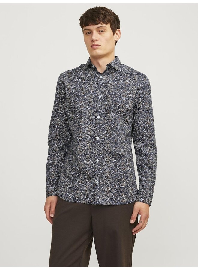 STRETCH LS SHIRT Jack & Jones 12260625 - Night Sky