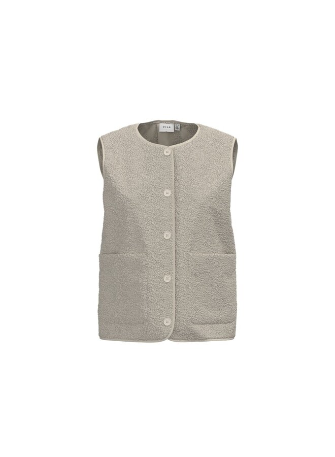 VIADA TEDDY VEST 14105099 - Birch