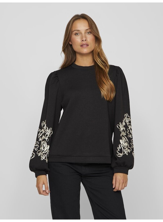 Sweater Vila 14100563 - Black Beauty