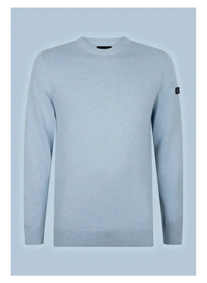 Presly & Sun Trui Crewneck Will Pullover - Sky