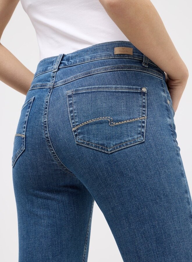 Angels Jeanswear Slim Fit Jeans CICI 346 340030 - 33 Mid Blue