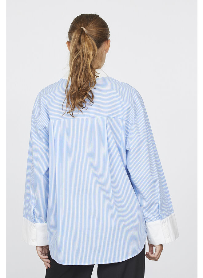 Sisters Point Blouse VISKA 17995 - 833 Blue/White