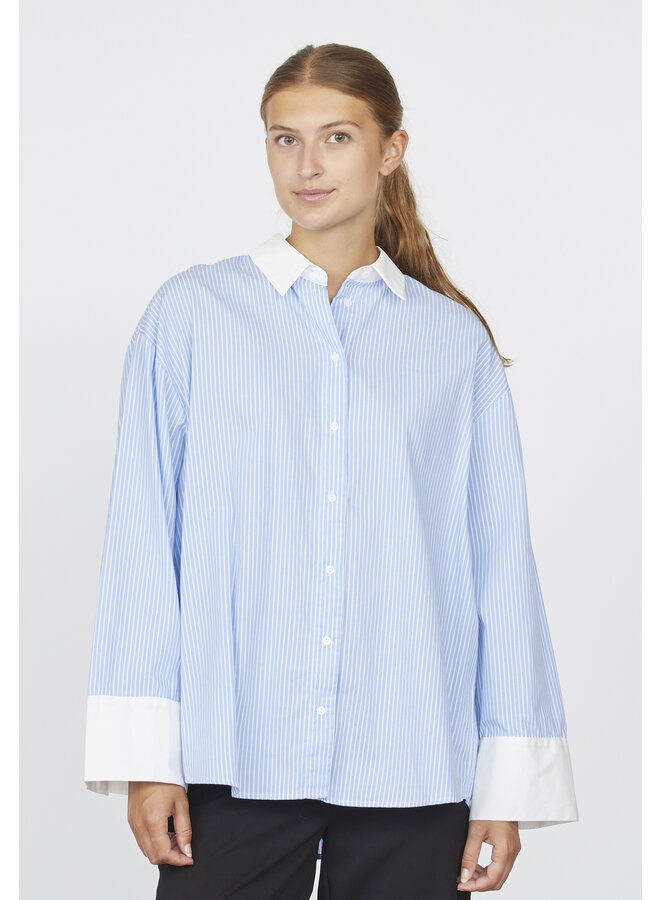 Sisters Point Blouse VISKA 17995 - 833 Blue/White