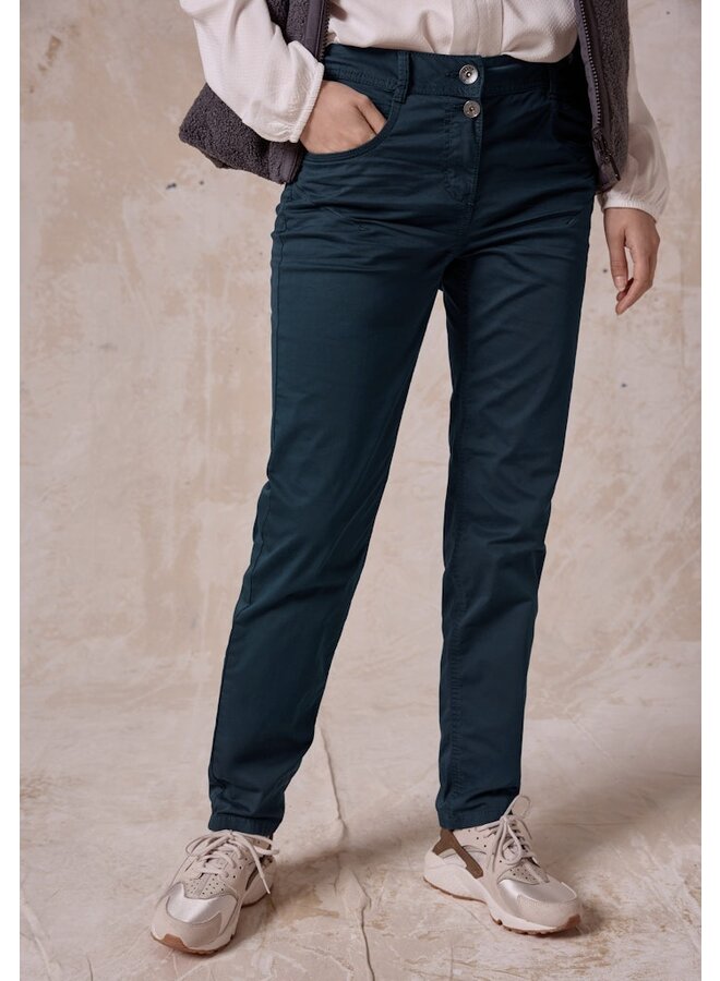 Broek Washed - 16130 30 - Oil Blue