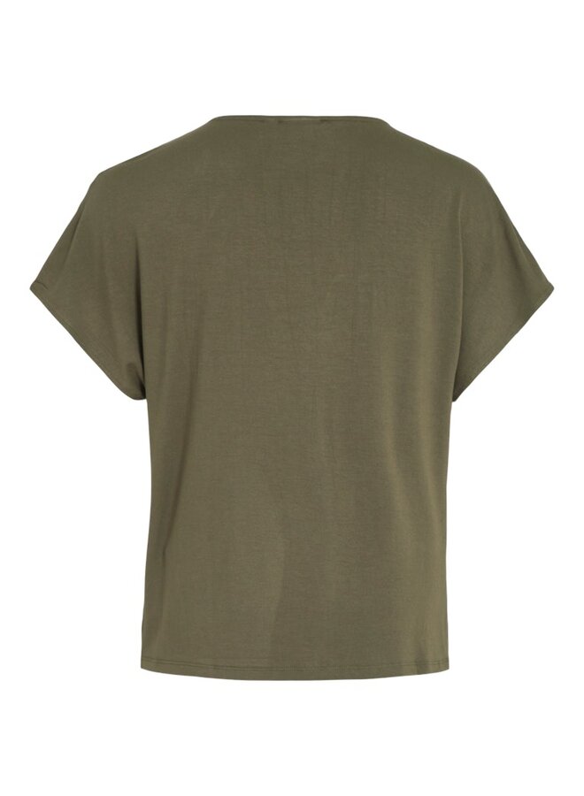 Vila Top 14089239 -  Dusty Olive