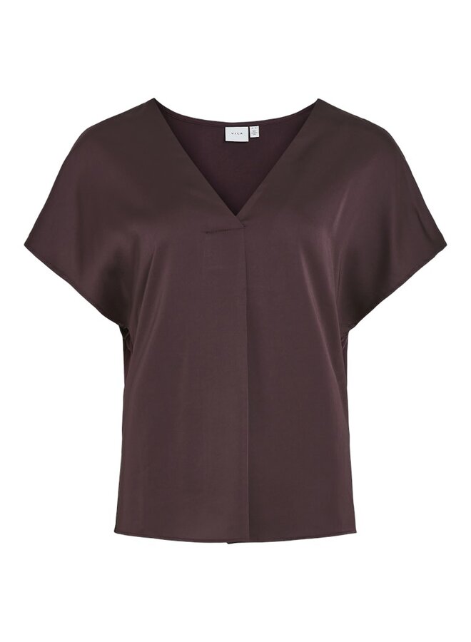 Vila Top 14089239 - Plum Perfect