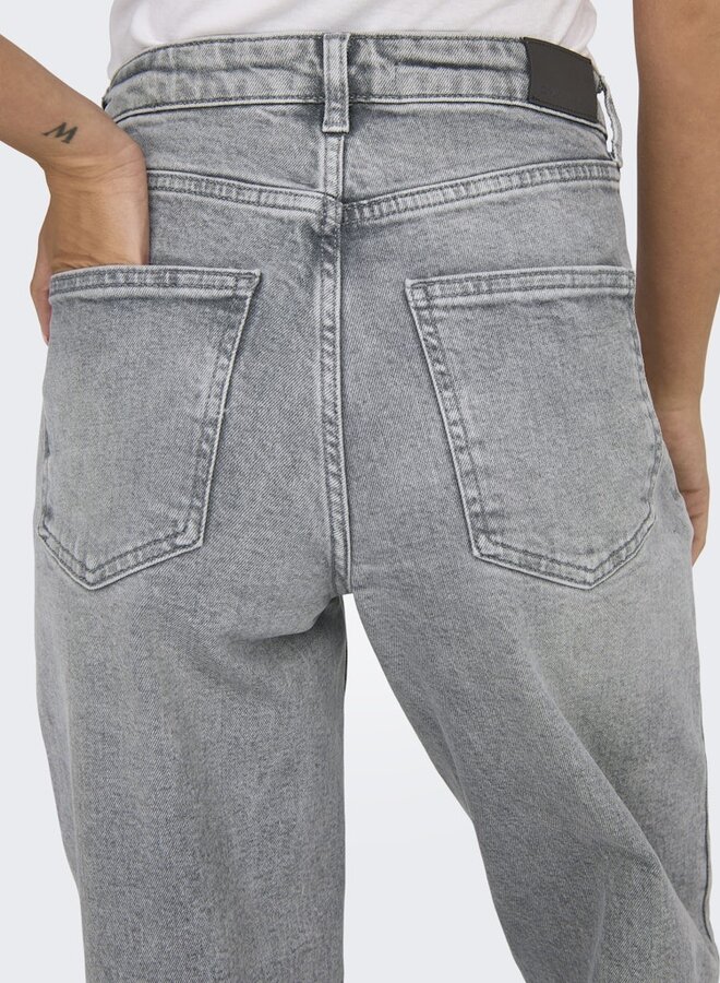 Only Broek Juicy Wide Leg 15334821 - Medium Grey Denim