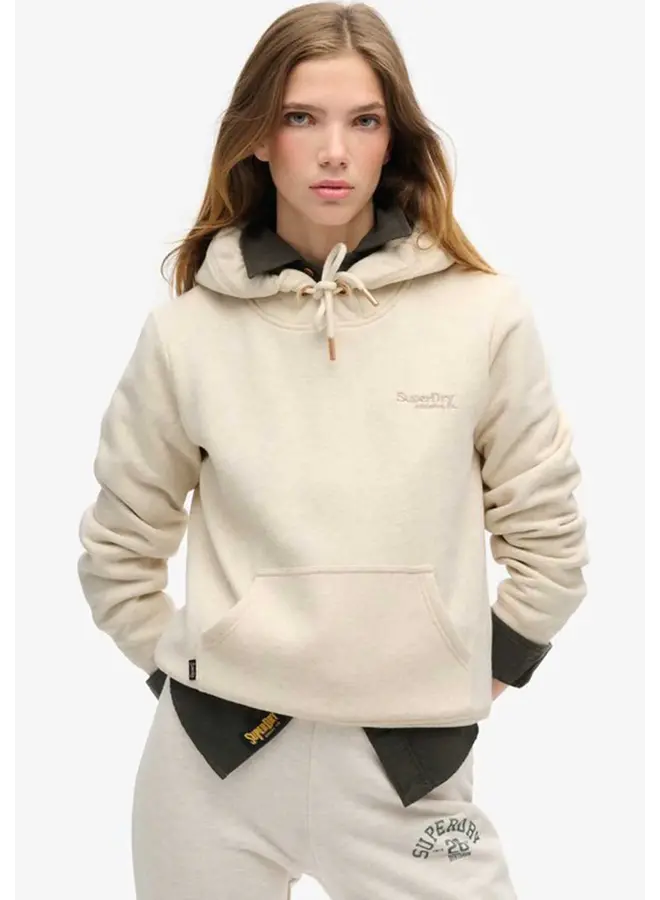 Hoodie W2012180A - 9VP Light Oat Marl