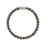 Steel & Barnett Armband Kralen SBNN/003 - Matt Bronzite