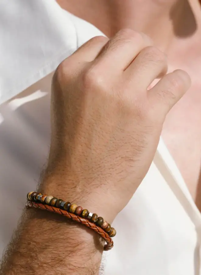Steel & Barnett Armband SBC/001 - 001 Terracotta