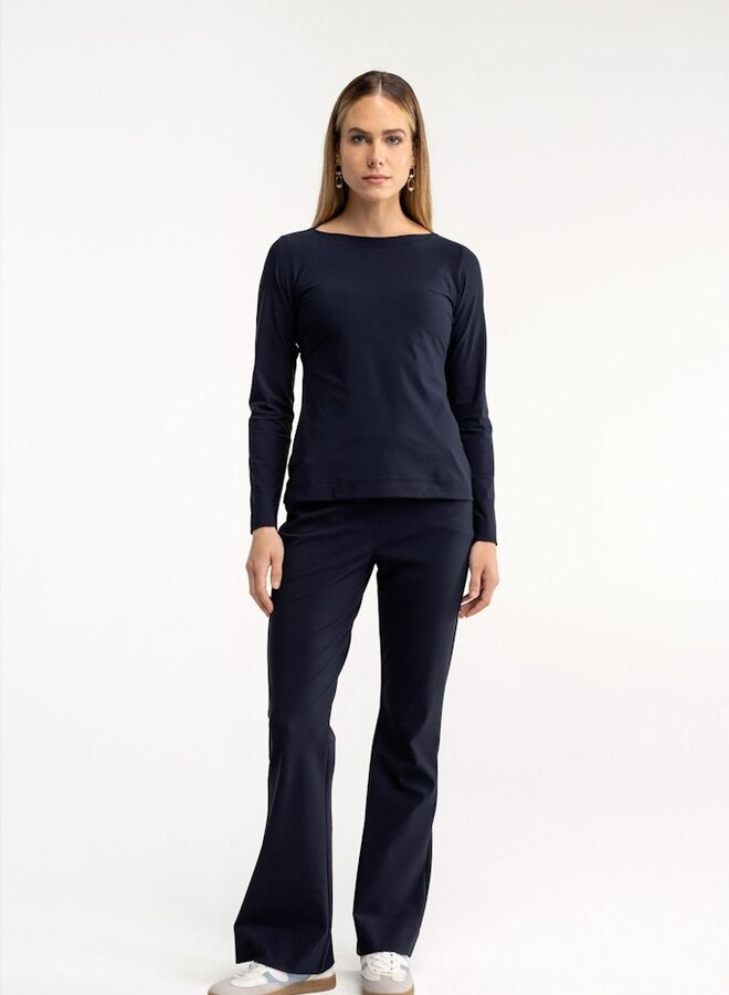 Broek Flared 94800 - 6900 Dark Blue