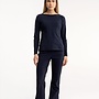 Studio Anneloes Flared Broek 94800 - 6900 Dark Blue