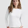 YAYA Basic T-Shirt Met Lange Mouwen 01-719040-501 - 00000 Pure White