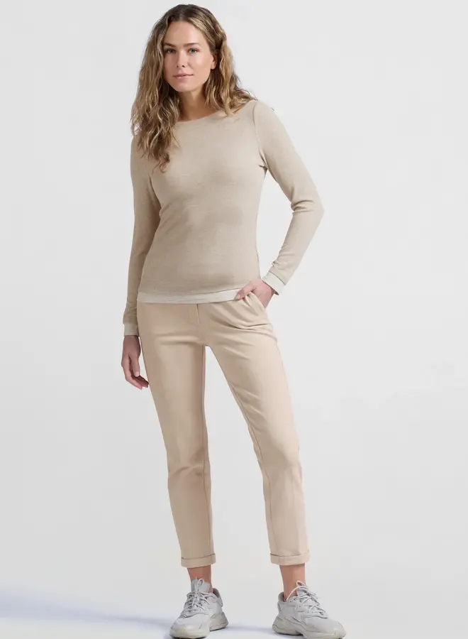Pantalon Met Rechte Pijp 01-309168-501 - 51305 Feather