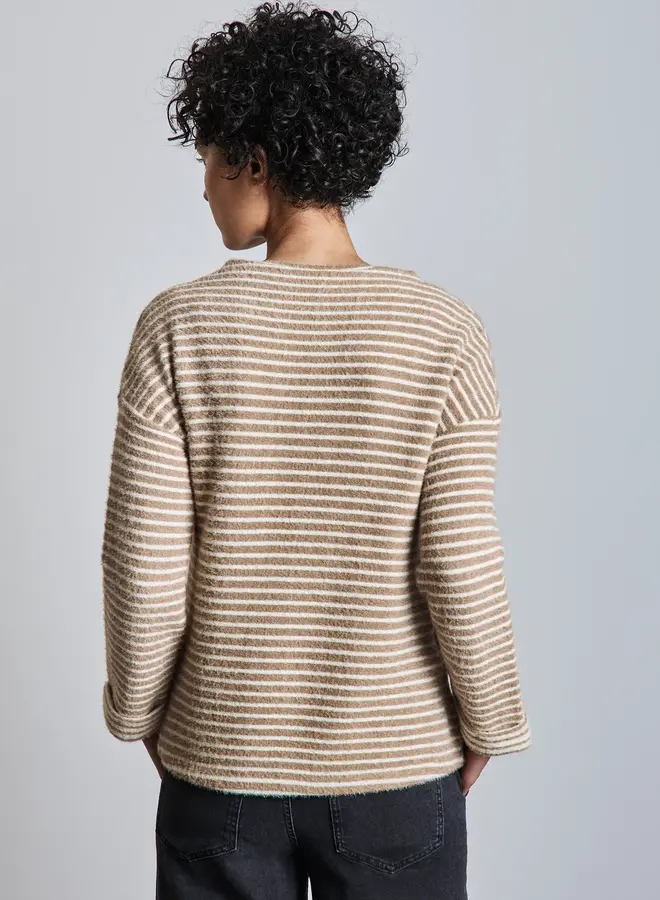 Street one Fluffy Trui 322591 LTD QR - 26257 Honey Sand