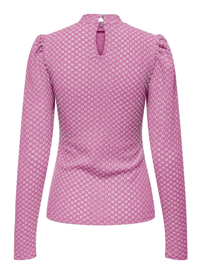 Only Top ONLGENNY 15343569 - Fuchsia Pink/Cloud Dancer