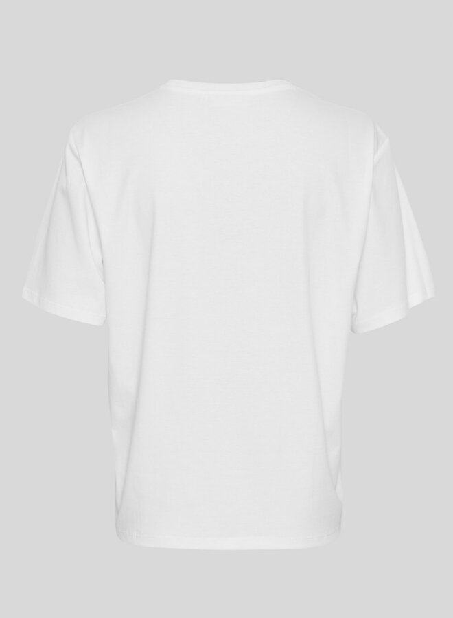 MSCH Copenhagen Icon T-shirt 18453 - B White Black
