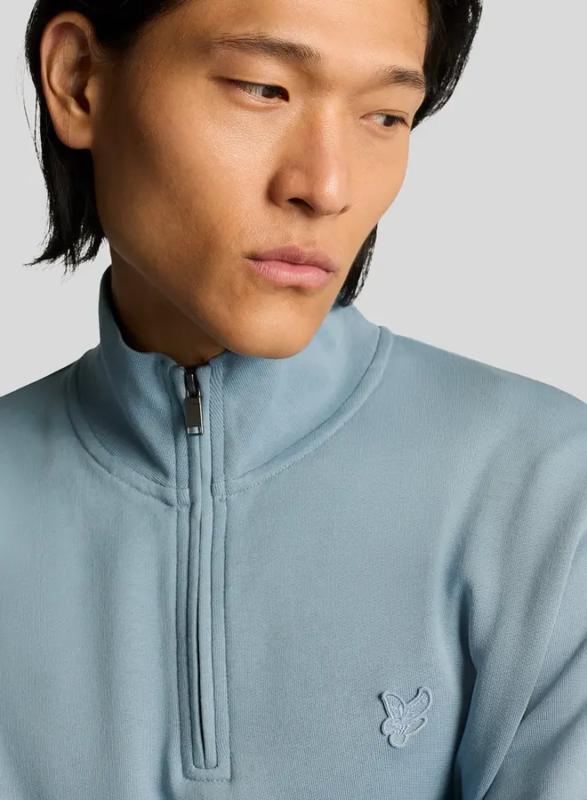 Lyle&Scott Half zipper  ML2258TON - X745 Blue Ash