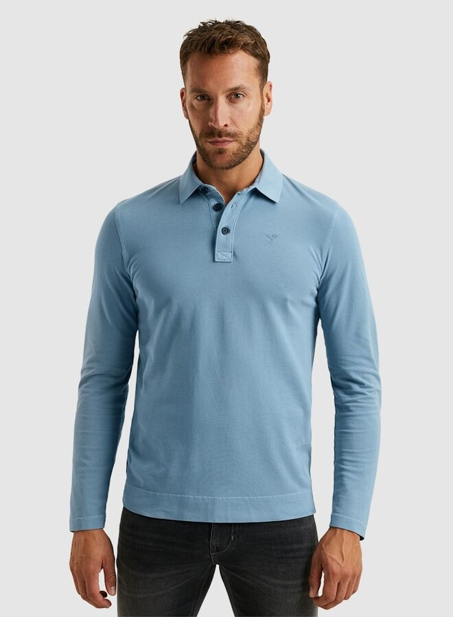 PME Legend Polo met lange mouwen PPS2502803 - 5393 Ashleigh Bl